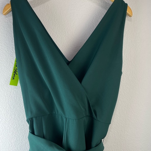 Sam Edelman Hunter‎ Green Jumpsuit Sz 14 - Picture 8 of 8
